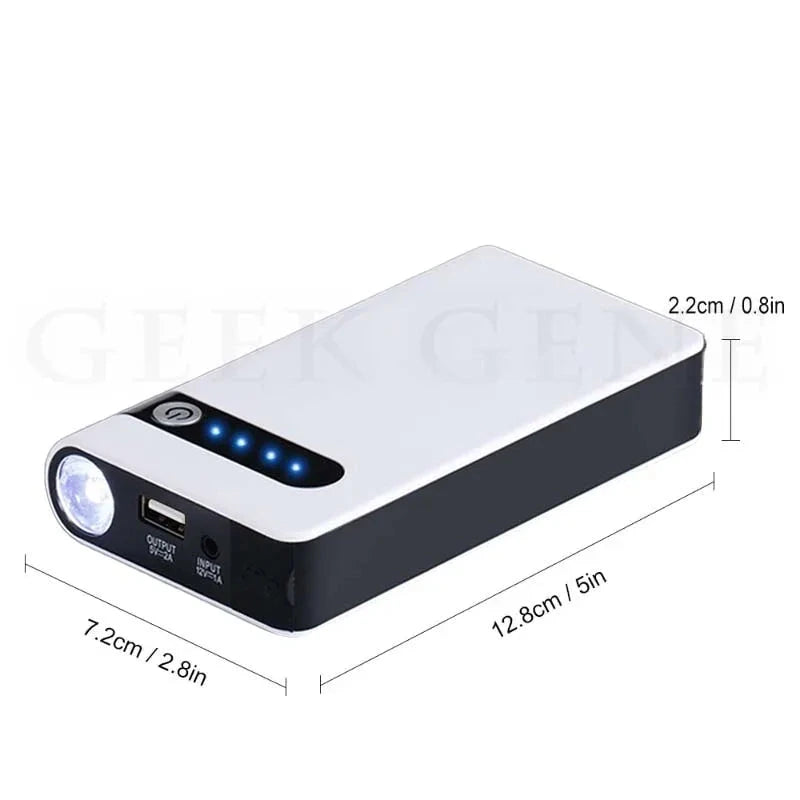 Booster voiture blanc dimensions