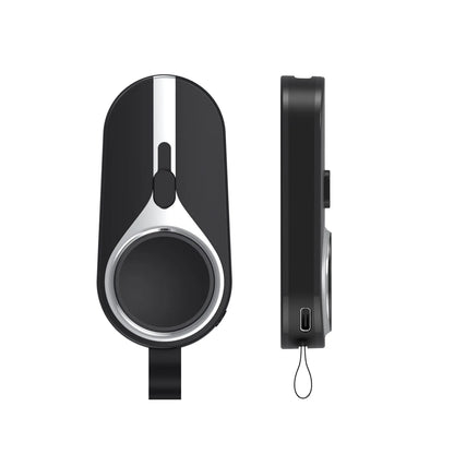 Mini Power Bank Porte-Clé 2-en-1 - Apple Watch + iPhone - 3 000 mAh - Qi 5 W - USB-C