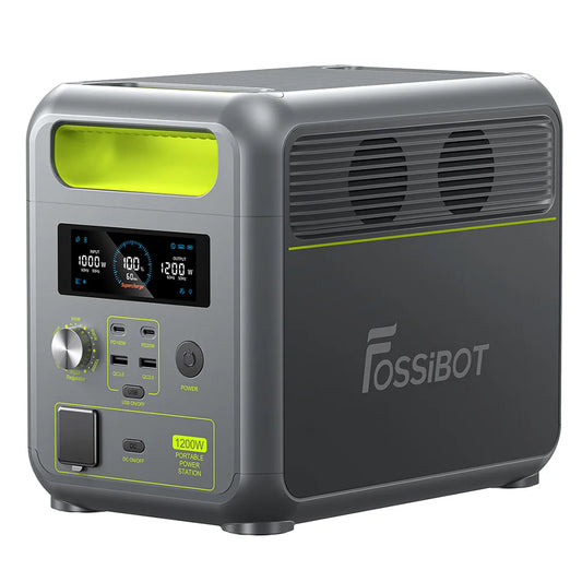 FOSSiBOT F1200 — 1024 Wh LiFePO₄ et 1200 W (2400 W crête)
