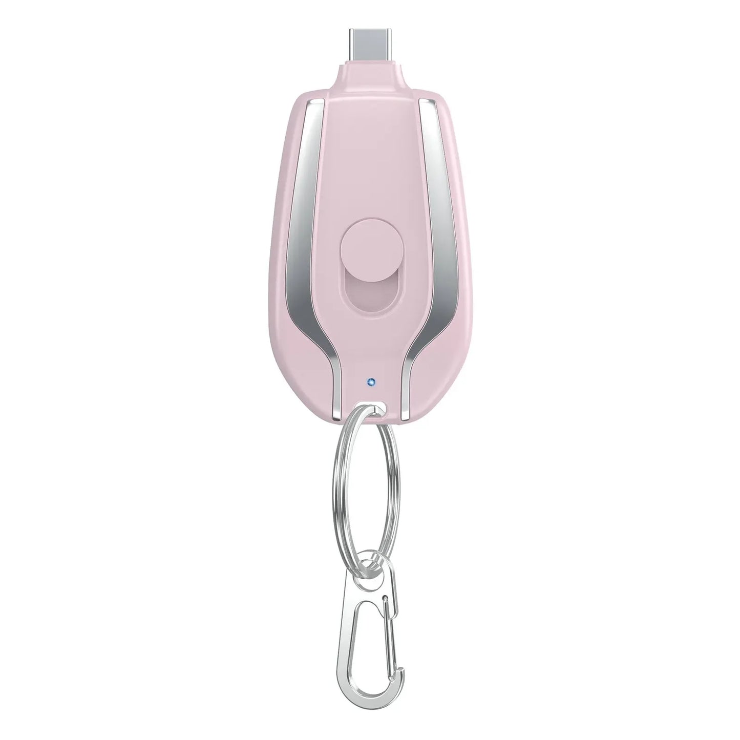 Mini Power Bank Porte-Clé 1 500 mAh - USB-C - Charge d’Appoint 5 W - Ultra-Compact