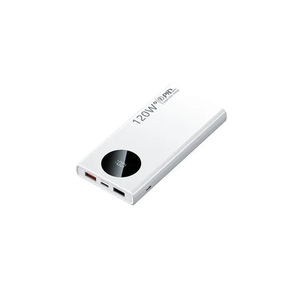 Power Bank 50 000 mAh – 120 W Max – USB-C Bidirectionnel + Dual USB – Écran LED