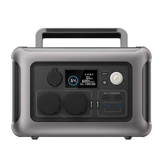 ALLPOWERS R600 - 299 Wh LiFePO₄ et 600 W (1200 W crête)