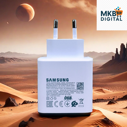 Chargeur Samsung 45W Super Fast Charge – Adaptateur USB-C Officiel Certifié EU