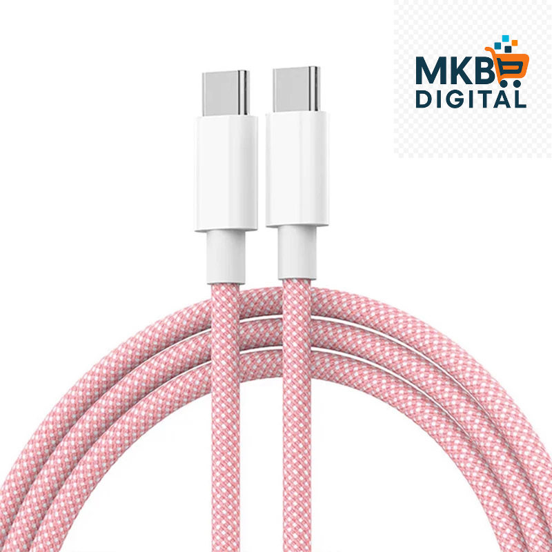 Câble USB-C vers USB-C 60W – Charge Rapide PD et Synchronisation de Données