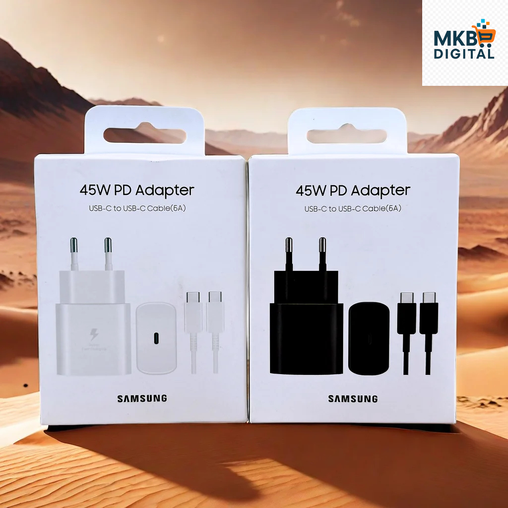 Chargeur Samsung 45W Super Fast Charge – Adaptateur USB-C Officiel Certifié EU