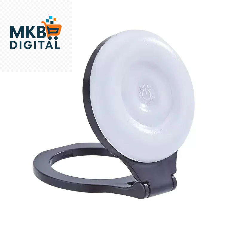 Lampe Selfie LED Magnétique Rechargeable – 3 Modes de Lumière pour Selfies, TikTok, Live et Photos