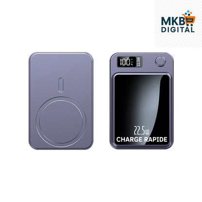 Batterie Externe Magnétique Sans Fil 50 000mAh – Charge Rapide 22,5W & PD 20W