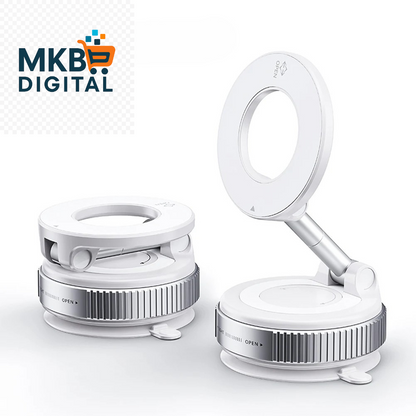 Support Téléphone Magnétique à Ventouse Joyroom – Rotation 360°, Fixation Ultra-Stable pour Voiture et Maison
